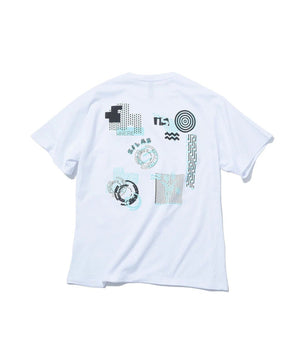 【SILAS|サイラス】NEW WAVE S/S TEE/ニューウェイヴS/Sティー(WHITE/OFF WHITE) - STREAM【SILAS|サイラス】NEW WAVE S/S TEE/ニューウェイヴS/Sティー(WHITE/OFF WHITE)STREAMWHITEM