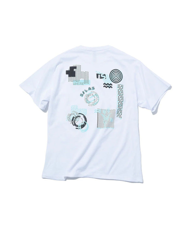 【SILAS|サイラス】NEW WAVE S/S TEE/ニューウェイヴS/Sティー(WHITE/OFF WHITE) - STREAM【SILAS|サイラス】NEW WAVE S/S TEE/ニューウェイヴS/Sティー(WHITE/OFF WHITE)STREAMWHITEM