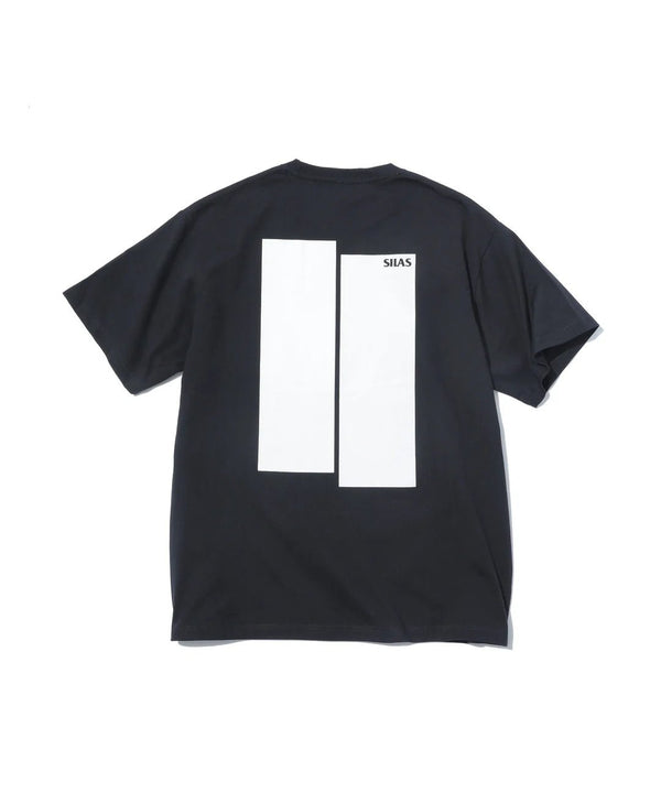 【SILAS】RECTANGLE LOGO S/S TEE/レクタングルロゴS/Sティー(WHITE , BLACK) - STREAM【SILAS】RECTANGLE LOGO S/S TEE/レクタングルロゴS/Sティー(WHITE , BLACK)STREAMBLACKM