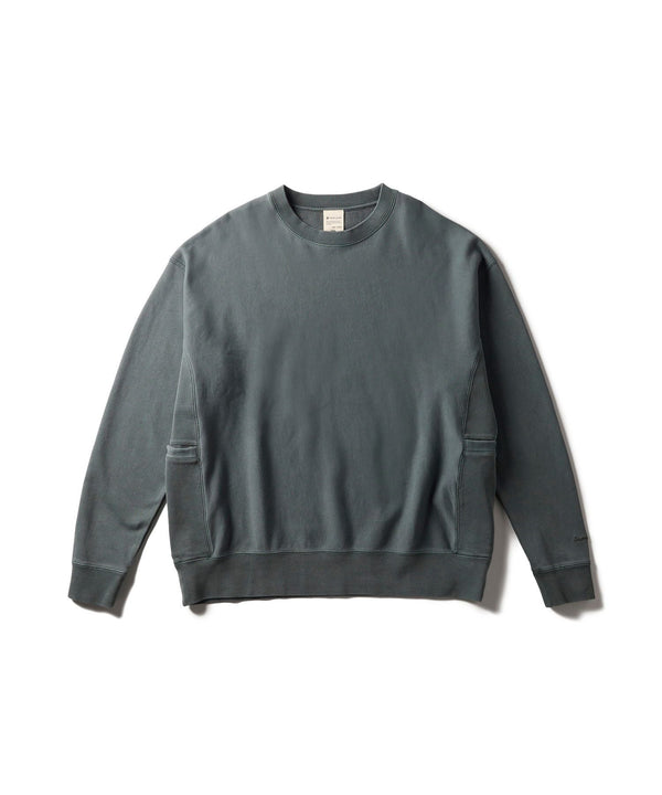 【SNOW PEAK|スノーピーク】GARMENT DYED PULLOVER/ガーメントダイプルオーバー(DARK GREEN , CHARCOAL) - STREAM【SNOW PEAK|スノーピーク】GARMENT DYED PULLOVER/ガーメントダイプルオーバー(DARK GREEN , CHARCOAL)STREAMDARK GREEN1(WOMENS)