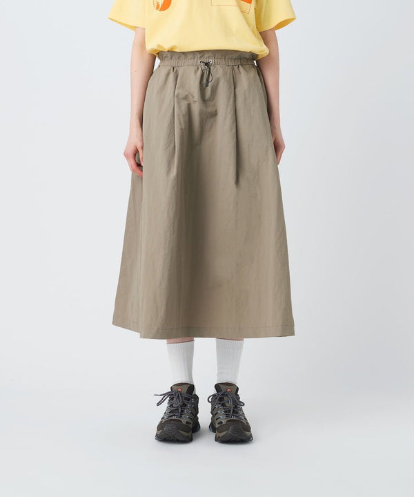 【SNOW PEAK|スノーピーク】W'S NYLON WASHER SKIRT/ナイロンワッシャースカート(GREIGE , CHARCOAL , BLACK) - STREAM【SNOW PEAK|スノーピーク】W'S NYLON WASHER SKIRT/ナイロンワッシャースカート(GREIGE , CHARCOAL , BLACK)STREAMBLACK1