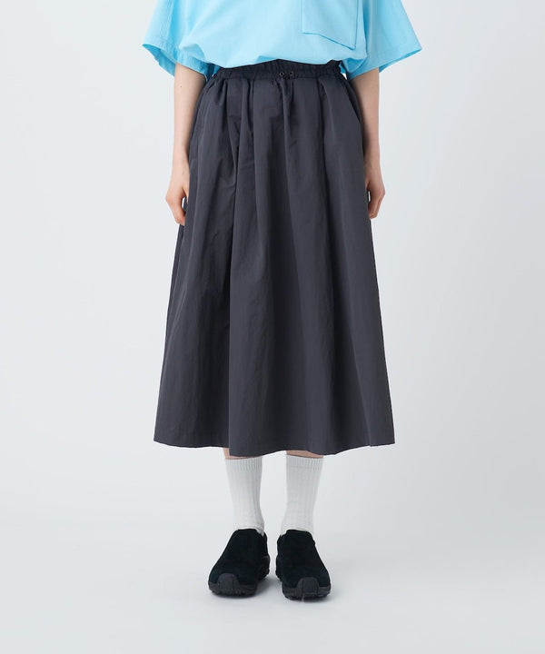 【SNOW PEAK|スノーピーク】W'S NYLON WASHER SKIRT/ナイロンワッシャースカート(GREIGE , CHARCOAL , BLACK) - STREAM【SNOW PEAK|スノーピーク】W'S NYLON WASHER SKIRT/ナイロンワッシャースカート(GREIGE , CHARCOAL , BLACK)STREAMBLACK1