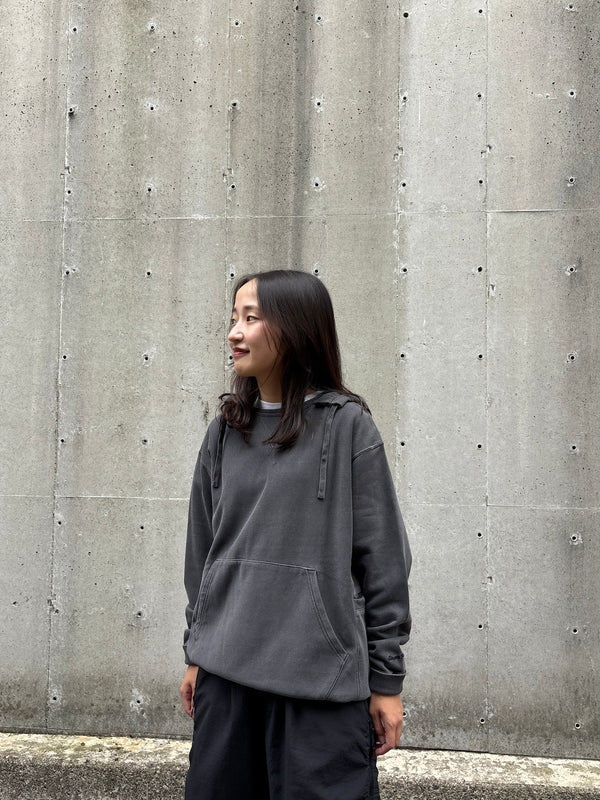 【SNOWPEAK|スノーピーク】GARMENT DYED HOODIE/ガーメントダイフーディー(DARK GREEN , CHARCOAL) - STREAM【SNOWPEAK|スノーピーク】GARMENT DYED HOODIE/ガーメントダイフーディー(DARK GREEN , CHARCOAL)STREAMCHARCOALS