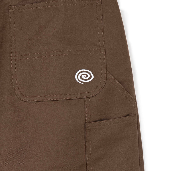 【SOL soonerorlater|ソル スーナーオアレイター】2-TUCK PAINTER PANTS/ツータックペインターパンツ(BROWN)正規取扱店舗 公式オンライン通販 島根 松江 26FW ワイド 