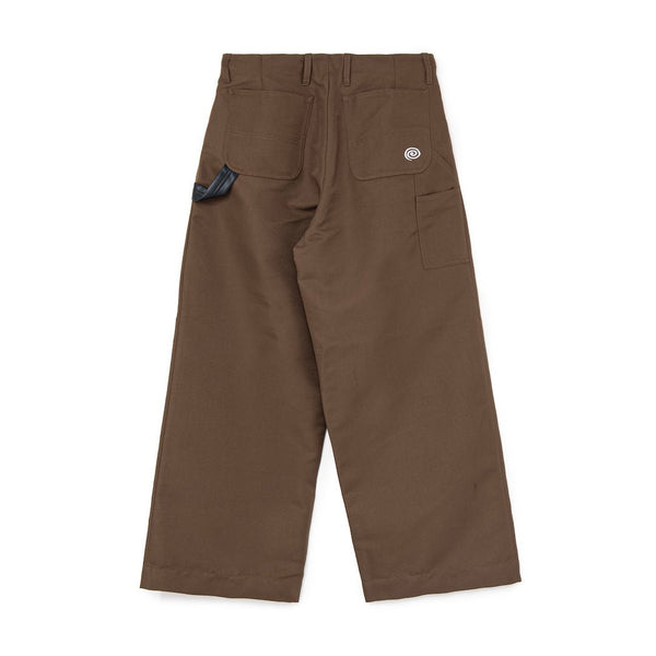 【SOL soonerorlater|ソル スーナーオアレイター】2-TUCK PAINTER PANTS/ツータックペインターパンツ(BROWN)正規取扱店舗 公式オンライン通販 島根 松江 26FW ワイド 