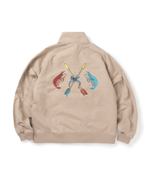 【SON OF THE CHEESE|サノバチーズ 】GOOD LUCK JACKET/グッドラックジャケット(BEIGE) - STREAM【SON OF THE CHEESE|サノバチーズ 】GOOD LUCK JACKET/グッドラックジャケット(BEIGE)STREAMM