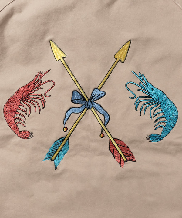 【SON OF THE CHEESE|サノバチーズ 】GOOD LUCK JACKET/グッドラックジャケット(BEIGE) - STREAM【SON OF THE CHEESE|サノバチーズ 】GOOD LUCK JACKET/グッドラックジャケット(BEIGE)STREAMM