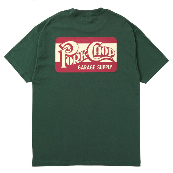 SQUARE LOGO TEE/スクエアロゴTシャツ(FOREST GREEN)