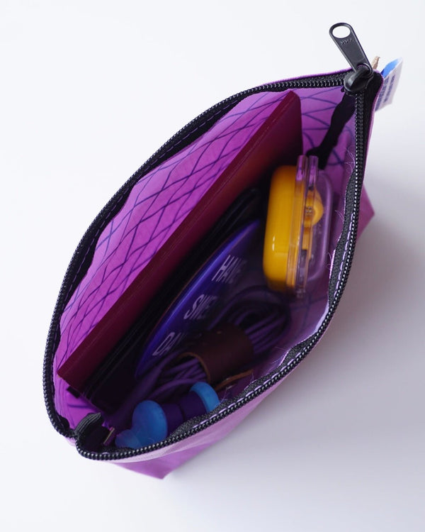 【STAN|スタン】PRODUCT ZIPPER POUCH - ECOPAK™-/プロダクト ジッパーポーチ -エコパック-(ORANGE , WHITE , BLUE , PURPLE) 正規取扱店舗 公式オンライン通販 島根 松江 ポーチ