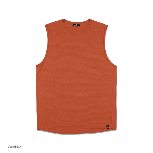 【STATIC|スタティック】M'S ALL ELEVATION SLEEVELESS/メンズ オールエレベーションスリーブレス(GRAPHITE , SPICE , VERMILLION , STEEL BLUE) - STREAM【STATIC|スタティック】M'S ALL ELEVATION SLEEVELESS/メンズ オールエレベーションスリーブレス(GRAPHITE , SPICE , VERMILLION , STEEL BLUE)STREAMVERMILLIONS
