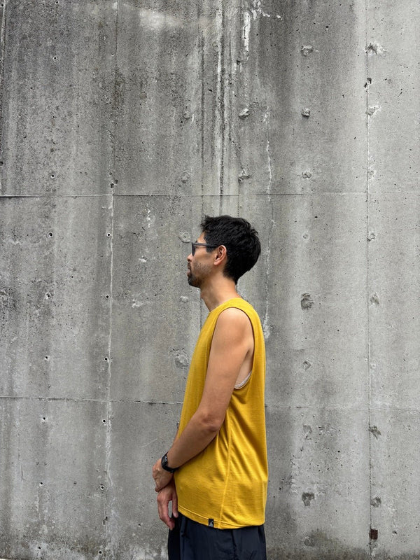 【STATIC|スタティック】M'S ALL ELEVATION SLEEVELESS/メンズ オールエレベーションスリーブレス(GRAPHITE , SPICE , VERMILLION , STEEL BLUE)