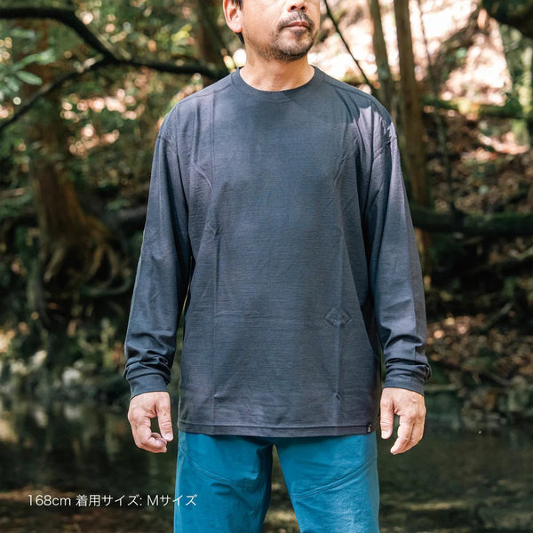 【STATIC|スタティック】RAW L/S/ロー ロングスリーブ(SANDSTONE , DUSKY BLUE , OFF BLACK)