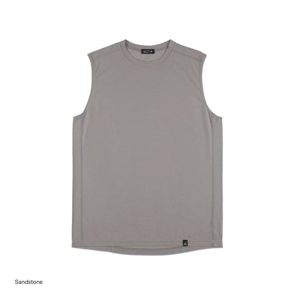 【STATIC|スタティック】RAW SLEEVELESS/ロー スリーブレス(DUSKY BLUE , SANDSTONE)