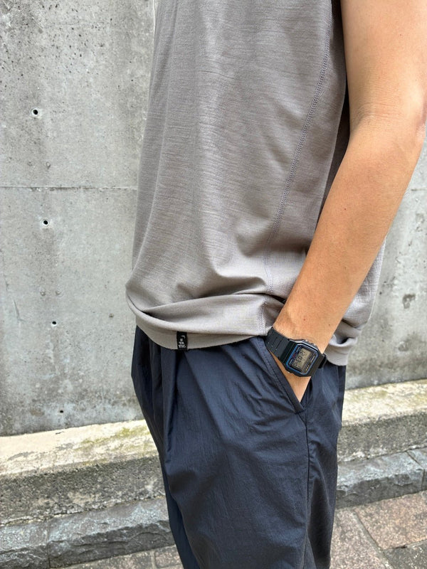 【STATIC|スタティック】RAW SLEEVELESS/ロー スリーブレス(DUSKY BLUE , SANDSTONE)