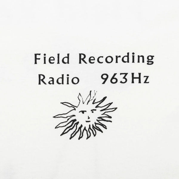 TACOMA FUJI RECORDS|タコマフジレコード FIELD RECORDING RADIO Tee designed by Noriteru Minezaki(WHITE)