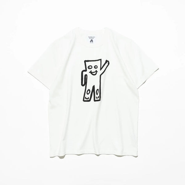 TACOMA FUJI RECORDS|タコマフジレコード STRETCH MAN Tee designed by James Ulmer(WHITE)
