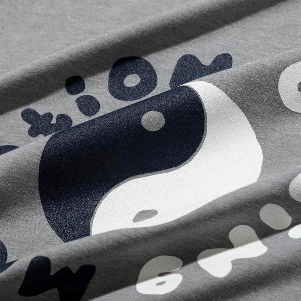 【TACOMA FUJI RECORDS|タコマフジレコード】RUNNING MEDITATION POLY LS TEE(HEATHER GRAY) 正規取扱店舗 公式オンライン通販 島根 松江 26FW Jerry Ukai ジェリー鵜飼 ロングスリーブTシャツ ロンT  