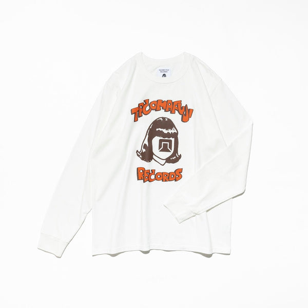 【TACOMA FUJI RECORDS|タコマフジレコード】TACOMA OF NOISE LS TEE(BROWN×ORANGE) 正規取扱店舗 公式オンライン通販 島根 松江 26FW Yunosuke タコマ オブ ノイズ ロングTシャツ