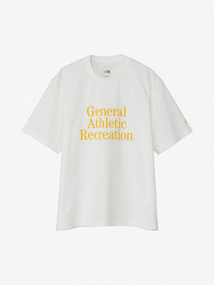 【THE NORTH FACE|ザノースフェイス】GAR TYPOGRAPHIC WHITE S/S TEE/GAR タイポグラフィック ホワイト S/S ティー(WY ホワイト×イエロー , WG ホワイト×グリーン , WK ホワイト×ブラック)