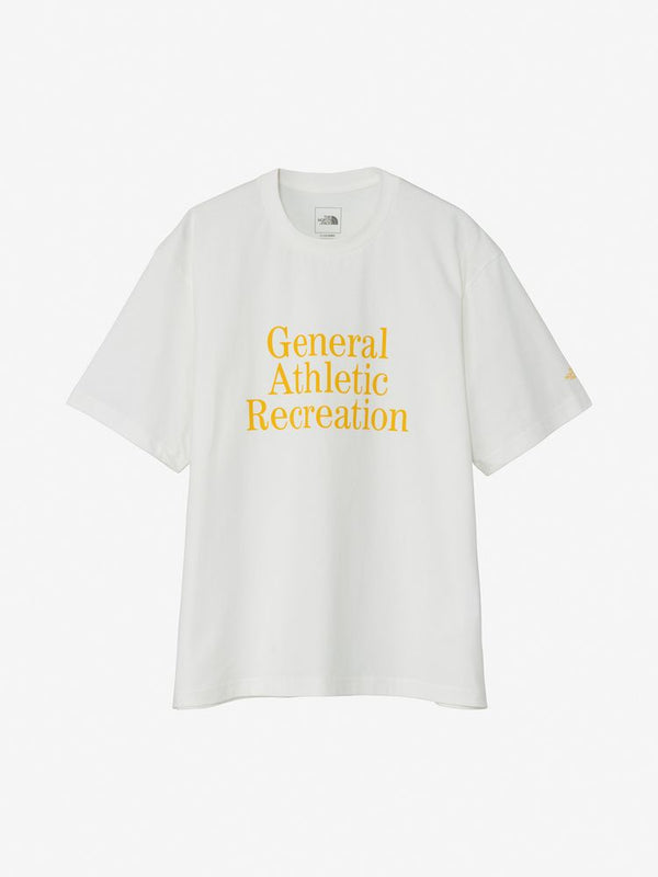 【THE NORTH FACE|ザノースフェイス】GAR TYPOGRAPHIC WHITE S/S TEE/GAR タイポグラフィック ホワイト S/S ティー(WY ホワイト×イエロー , WG ホワイト×グリーン , WK ホワイト×ブラック)
