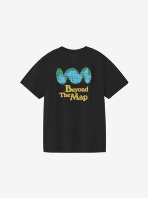 【THE NORTH FACE|ザノースフェイス】S/S ES BEYOND THE MAP TEE/S/S ES ビヨンドザマップティー(K ブラック , W ホワイト , ED エンドレスダスク)