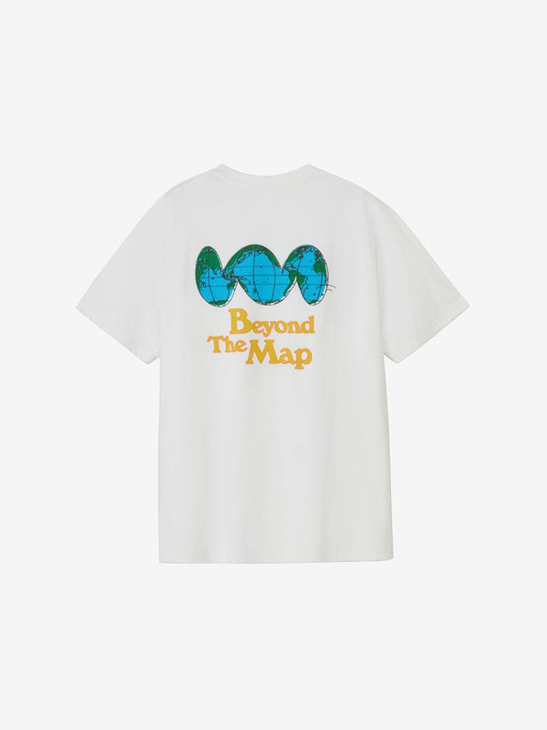 【THE NORTH FACE|ザノースフェイス】S/S ES BEYOND THE MAP TEE/S/S ES ビヨンドザマップティー(K ブラック , W ホワイト , ED エンドレスダスク)