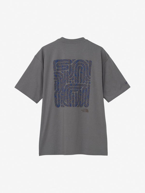 【THE NORTH FACE|ザノースフェイス】S/S LAYBACK TRIBAL TEE/S/S レイバック トライバルティー(SP スモークドパール)
