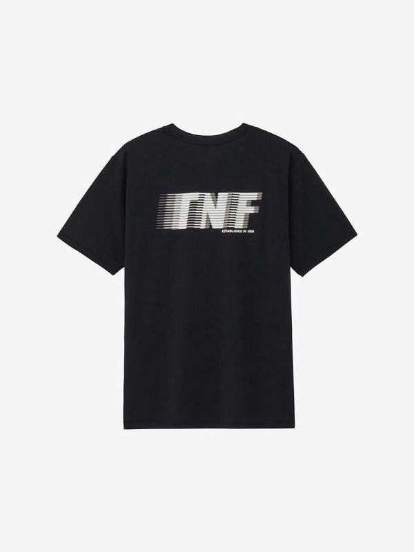 【THE NORTH FACE|ザノースフェイス】S/S MOTION LOGO TEE/S/Sモーションロゴティー(GS グレイッシュホワイト , K ブラック)