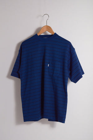 【tone|トーン】DOUBLE STITCH SS T SHIRT/ダブルステッチSSシャツ( NAVY STRIPE) - STREAM【tone|トーン】DOUBLE STITCH SS T SHIRT/ダブルステッチSSシャツ( NAVY STRIPE)STREAMM
