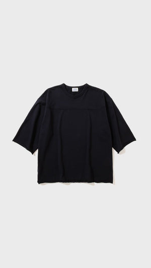 【TONE|トーン】HEM FOOTBALL TSHIRT/ヘム フットボールTシャツ(NAVY) - STREAM【TONE|トーン】HEM FOOTBALL TSHIRT/ヘム フットボールTシャツ(NAVY)STREAMNAVY2(M)