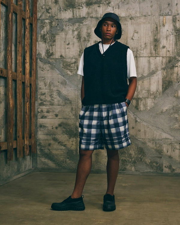 【TONE|トーン】RECYCLE WOOL BOA VEST/リサイクルウールボアベスト(NAVY) - STREAM【TONE|トーン】RECYCLE WOOL BOA VEST/リサイクルウールボアベスト(NAVY)STREAMNAVY1(S)