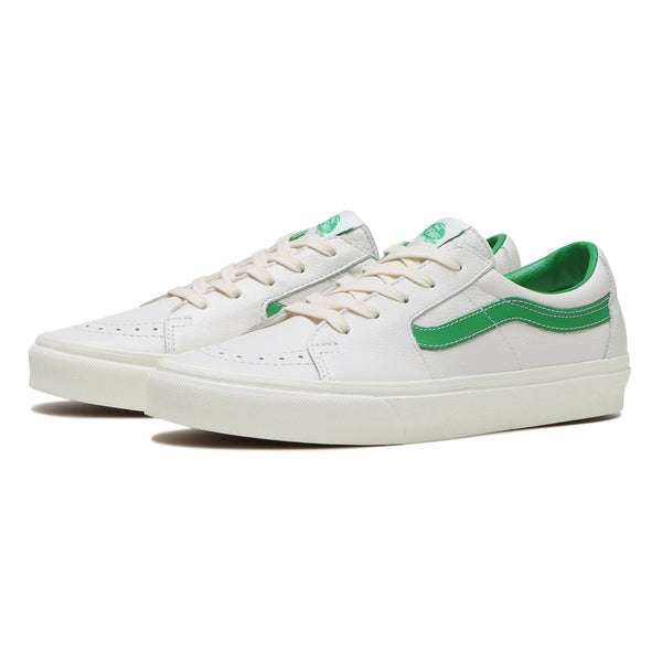 【VANS | ヴァンズ】SK8-LOW/スケートロー(VINTAGE LEATHER BLANC DE BLANC/MULTI)