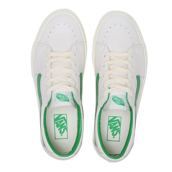 【VANS | ヴァンズ】SK8-LOW/スケートロー(VINTAGE LEATHER BLANC DE BLANC/MULTI)