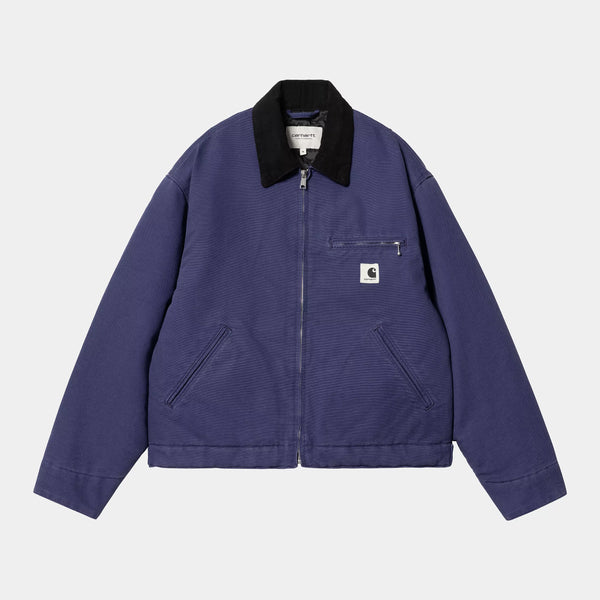 【CARHARTT WIP | カーハートWIP】W'S OG DETROIT JACKET/ウィメンズデトロイトジャケット(AURA/BLACK)