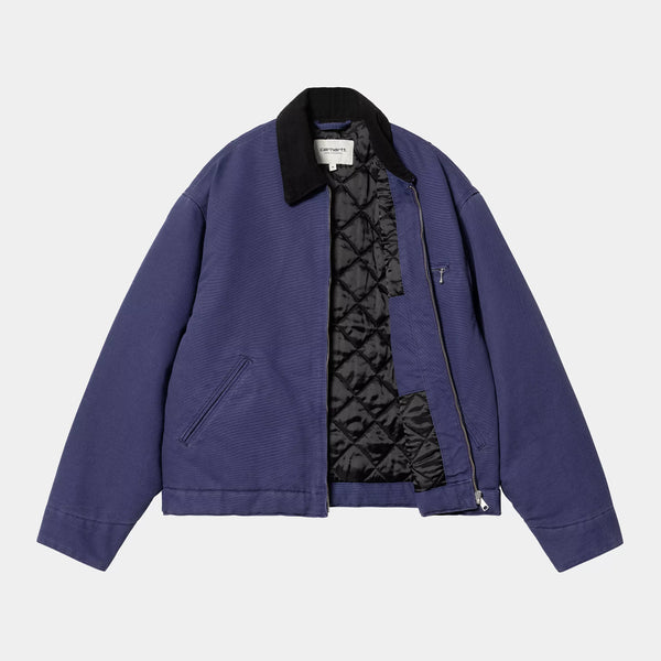 【CARHARTT WIP | カーハートWIP】W'S OG DETROIT JACKET/ウィメンズデトロイトジャケット(AURA/BLACK)