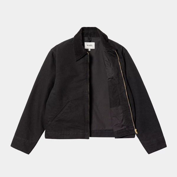 【CARHARTT WIP | カーハートWIP】W'S OG DETROIT JACKET/ウィメンズデトロイトジャケット(BLACK/BLACK RINSED)