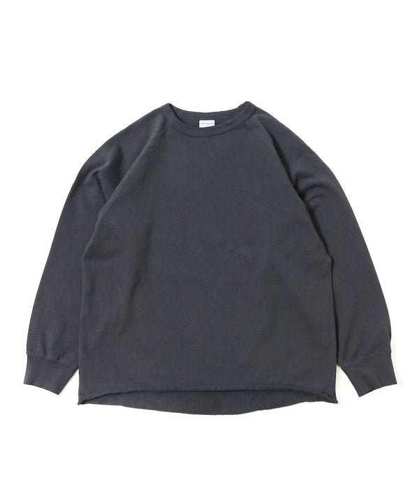 【WALLA WALLA SPORT|ワラワラスポーツ】13oz CREW SWEAT SHIRT(DARK BROWN , USED BLACK , OLD GREEN , NAVY PURPLE) 26FW 正規取扱店舗 公式オンライン通販 島根 松江 スウェット クルーネック