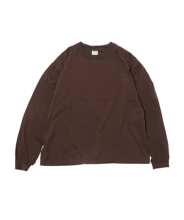 【WALLA WALLA SPORT|ワラワラスポーツ】PRINTABLE L/S TUBE TEE/プリンタブル ロングスリーブ チューブティー(WHITE , ASH , DARK ORANGE , NAVY PURPLE , DARK BROWN)