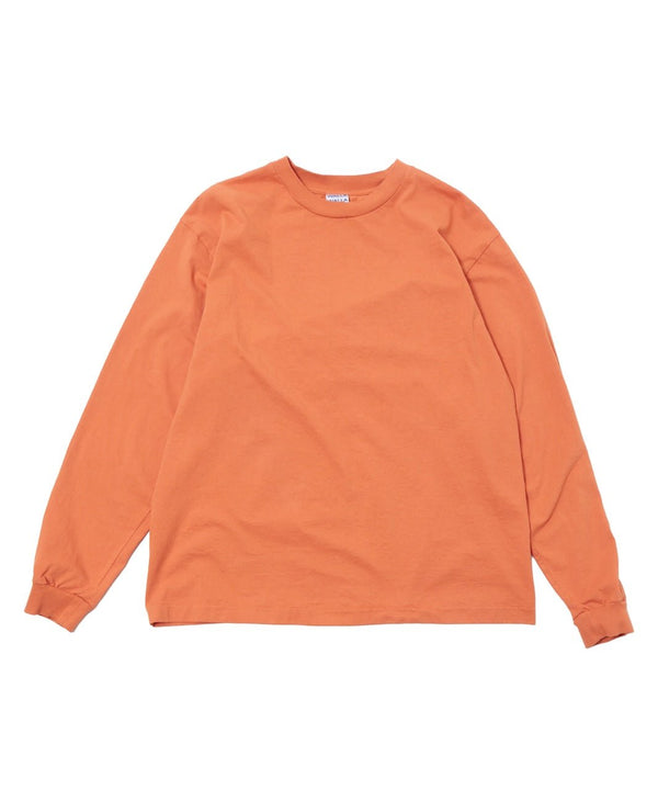 【WALLA WALLA SPORT|ワラワラスポーツ】PRINTABLE L/S TUBE TEE/プリンタブル ロングスリーブ チューブティー(WHITE , ASH , DARK ORANGE , NAVY PURPLE , DARK BROWN)