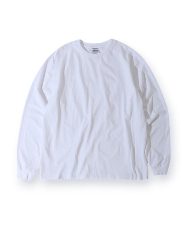 【WALLA WALLA SPORT|ワラワラスポーツ】PRINTABLE L/S TUBE TEE/プリンタブル ロングスリーブ チューブティー(WHITE , ASH , DARK ORANGE , NAVY PURPLE , DARK BROWN)