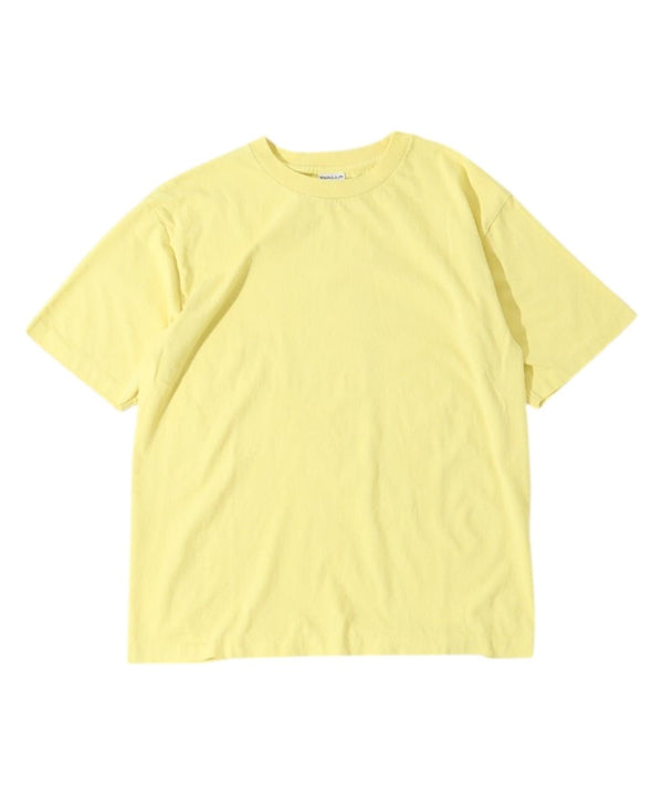 【WALLA WALLA SPORT|ワラワラスポーツ】PRINTABLE TUBE TEE/プリンタブル チューブティー(WHITE , ASH , LEMON YELLOW , USED BLACK)