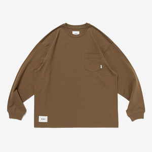 【WTAPS|ダブルタップス】AII / LS / COTTON/AII / LS / コットン(BLACK, BROWN, GRAY, LIGHT GRAY) - STREAM【WTAPS|ダブルタップス】AII / LS / COTTON/AII / LS / コットン(BLACK, BROWN, GRAY, LIGHT GRAY)STREAMBROWN1(S)