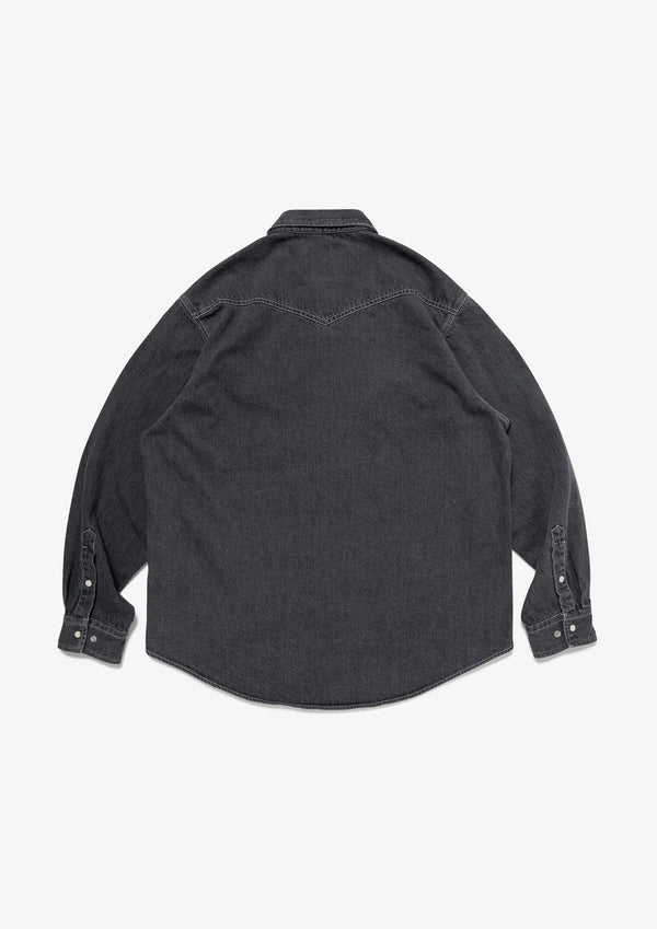 【WTAPS|ダブルタップス】ALLMAN / LS / COTTON. DENIM /オールマン/LS/コットン.デニム(BLACK,INDIGO) - STREAM【WTAPS|ダブルタップス】ALLMAN / LS / COTTON. DENIM /オールマン/LS/コットン.デニム(BLACK,INDIGO)STREAMBLACK1(S)