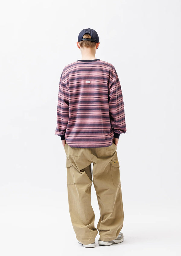 【WTAPS|ダブルタップス】BDY 01 / LS / COTTON /BDY01/LS/コットン(PINK,BROWN) - STREAM【WTAPS|ダブルタップス】BDY 01 / LS / COTTON /BDY01/LS/コットン(PINK,BROWN)STREAMPINK1(S)