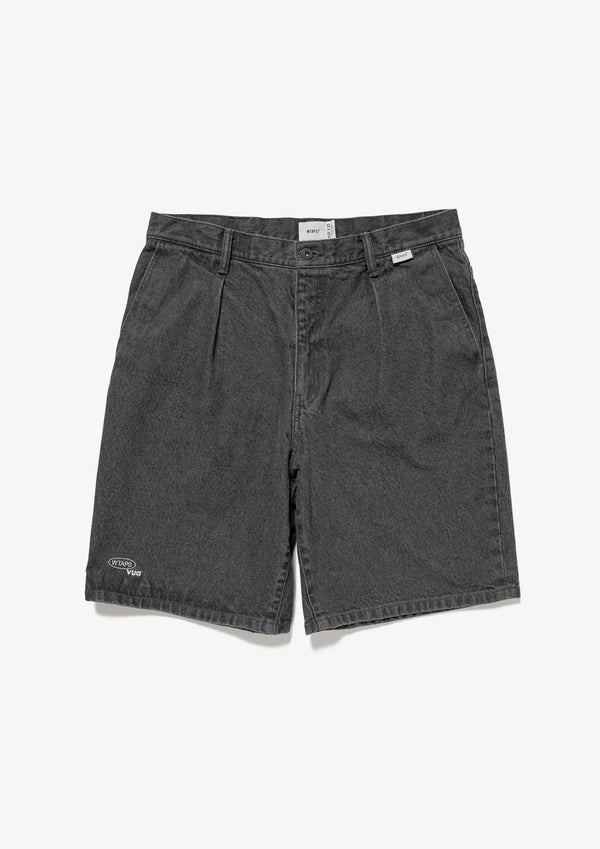 【WTAPS|ダブルタップス】BLUES STRAIGHT / SHORTS / COTTON. DENIM(INDIGO,BLACK) - STREAM【WTAPS|ダブルタップス】BLUES STRAIGHT / SHORTS / COTTON. DENIM(INDIGO,BLACK)STREAMBLACK1(S)