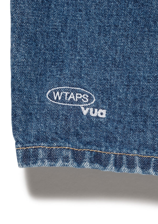 【WTAPS|ダブルタップス】BLUES STRAIGHT / SHORTS / COTTON. DENIM(INDIGO,BLACK) - STREAM【WTAPS|ダブルタップス】BLUES STRAIGHT / SHORTS / COTTON. DENIM(INDIGO,BLACK)STREAMBLACK1(S)