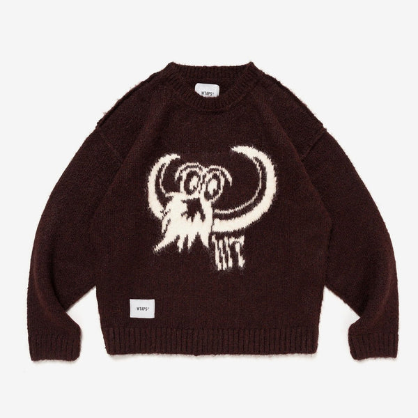 【WTAPS|ダブルタップス】CREW NECK BVO / SWEATER / WOPL /クルーネックBVO/セーター/WOPL (BURGUNDY) - STREAM【WTAPS|ダブルタップス】CREW NECK BVO / SWEATER / WOPL /クルーネックBVO/セーター/WOPL (BURGUNDY)STREAMBURGUNDY2(M)