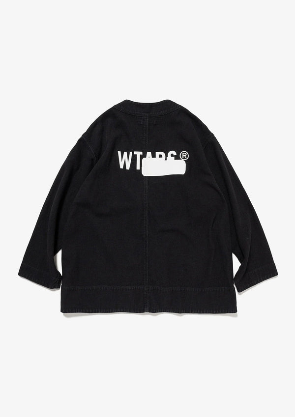 【WTAPS|ダブルタップス】DOU / JACKET / COTTON. DENIM. SASHIKO(BLACK,INDIGO)