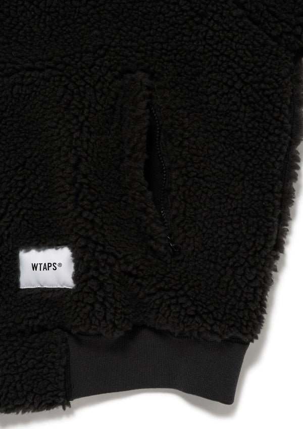 【WTAPS|ダブルタップス】FLORETS / JACKET / POLY. BOA. TEXTILE(BLACK,BURGUNDY)