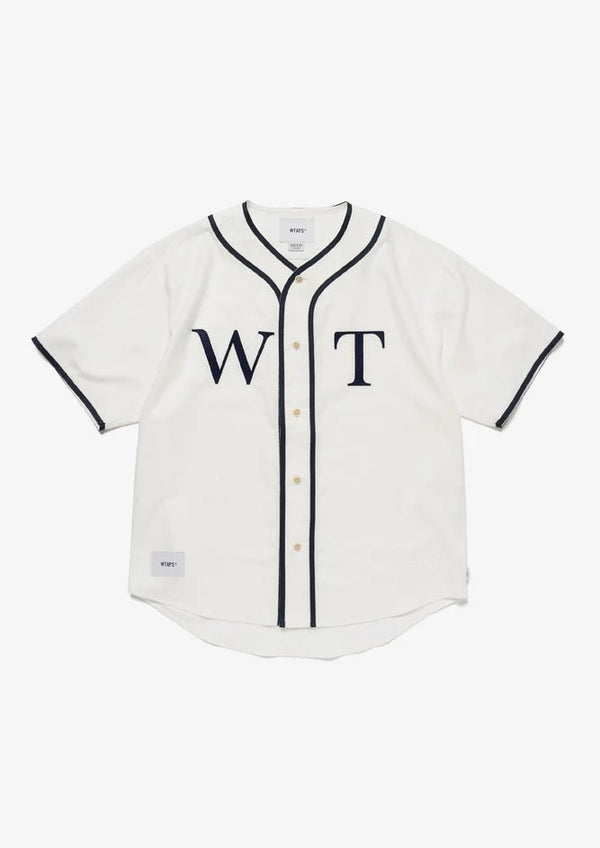 【WTAPS|ダブルタップス】LEAGUE / SS / COTTON. TWILL/リーグ/S/S/コットン.ツイル(GRAY,WHITE) - STREAM【WTAPS|ダブルタップス】LEAGUE / SS / COTTON. TWILL/リーグ/S/S/コットン.ツイル(GRAY,WHITE)STREAMWHITE2(M)